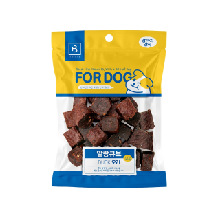 브리더랩 FORDOG 말랑큐브 오리고기 120g 강아지 간식