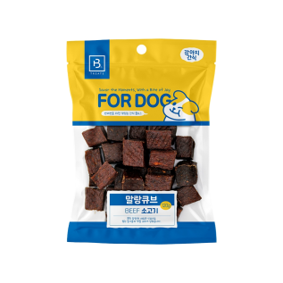 브리더랩 FORDOG 말랑큐브 소고기 120g 강아지 간식