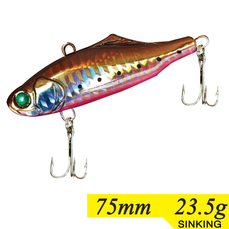 하드베이트 싱킹 미노우 바이브레이션 75mm/23.5g 농어 부시리 방어등