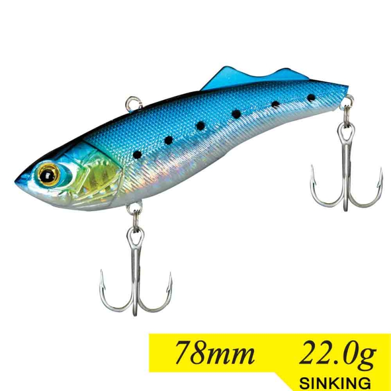 하드베이트 미노우 싱킹 바이브레이션 78mm/23.5g 농어 부시리 방어등