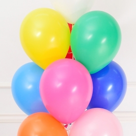 [헬륨풍선] 100가지색 생일풍선 웨딩촬영 30cm 풍선 1개
