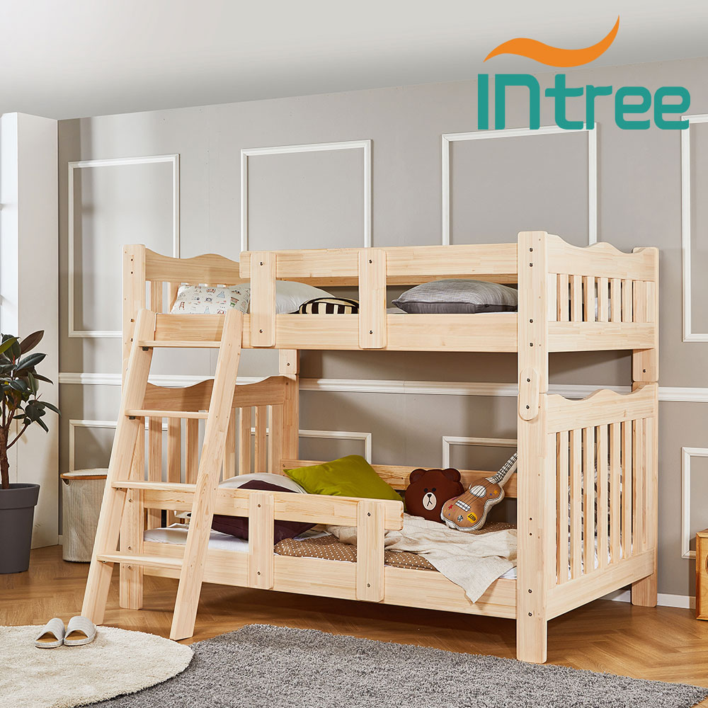 시프레 편백나무 2층침대 슈퍼싱글 본넬골드매트 포함