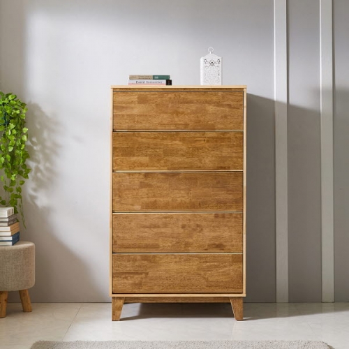 인트리 러버트리 원목 5단 서랍장