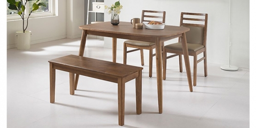 리치 원목 4인 식탁세트 의자형 월넛