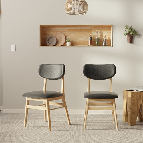 루이 원목 4인 식탁세트 벤치형