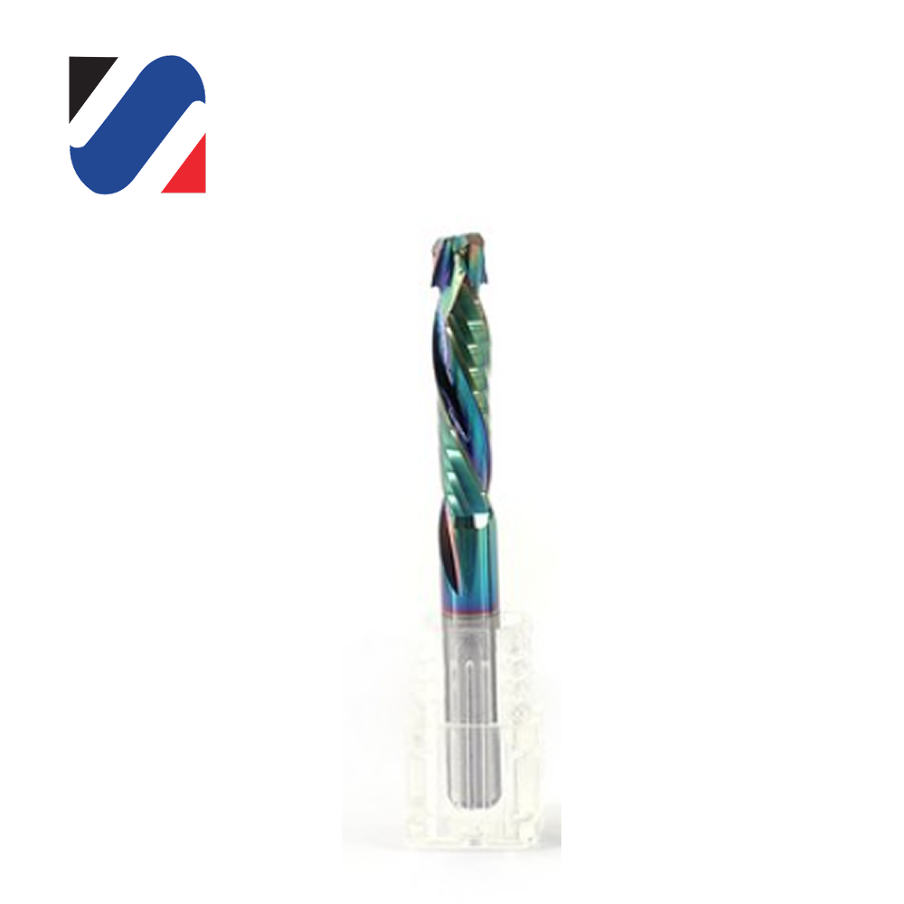 2NCF DLC코팅 컴프레션 3-10MM 모음 초경 엔드밀 2F UP-DOWN CUT