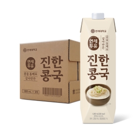 ★무료배송 18900원★ 콩을 통째로 갈아만든 진한 콩국 1000ml (9팩)
