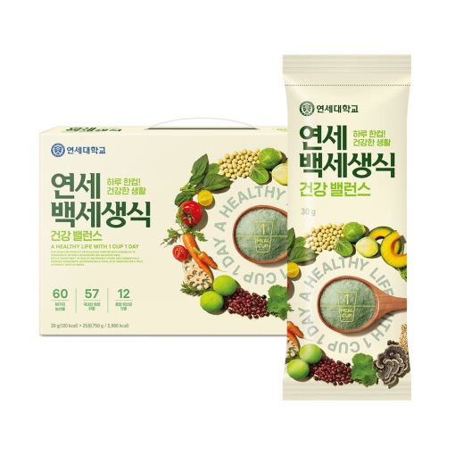 연세 백세생식 건강밸런스 30g (25포)