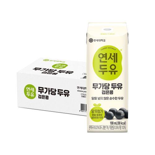 무가당 검은콩 두유 190ml (24팩)