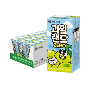 과일랜드 zero 청포도 190ml (24팩)