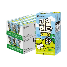 과일랜드 zero 청포도 190ml (48팩)