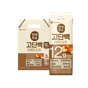 고단백 아몬드&잣 두유 190ml 선물세트 (16팩)