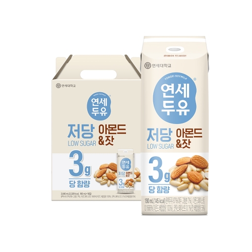 저당 아몬드&잣 두유 190ml 선물세트 (16팩)
