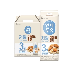 저당 아몬드&잣 두유 190ml 선물세트 (16팩)