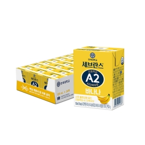 세브란스 A2단백우유 바나나맛 125ml (24팩)