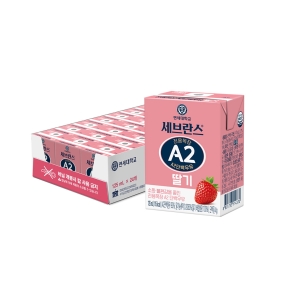 세브란스 A2단백우유 딸기맛 125ml (24팩)