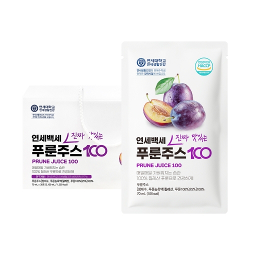 연세 백세 푸룬주스 100 70ml (30포)