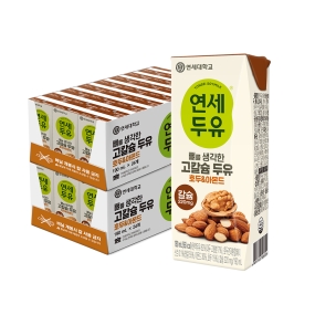 ★임직원FAMILY SALE★ 뼈를 생각한 고칼슘 두유 호두&아몬드 190ml (48팩)
