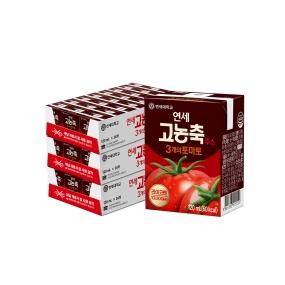 연세 고농축주스 3개의 토마토 120ml (72팩)