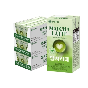 말차라떼 우유 190ml (72팩)