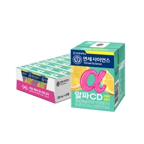 연세 알파CD 레몬워터 125ml (24팩)