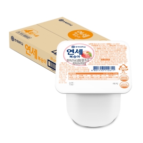 ★무료배송 예약 10/2 일괄출고★ 떠먹는 요거트 복숭아 80g (24입)