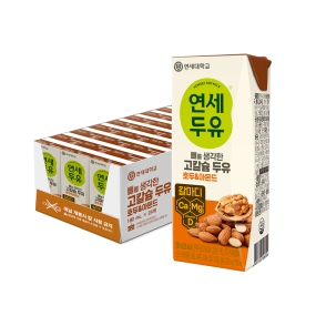 뼈를 생각한 고칼슘 두유 호두&아몬드 190ml (24팩)