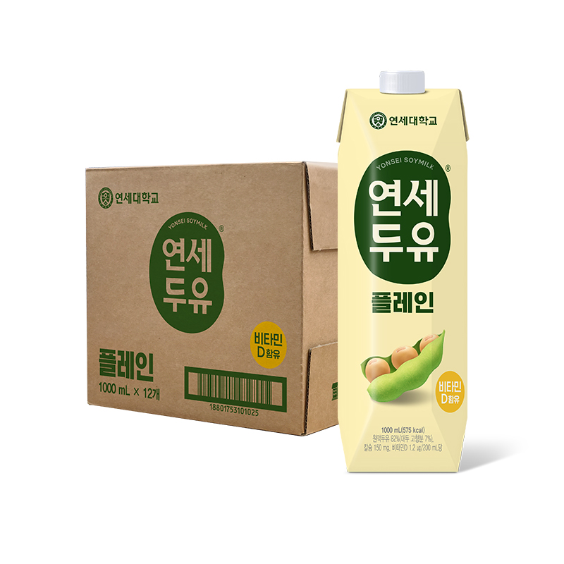 플레인 두유 1L 12팩