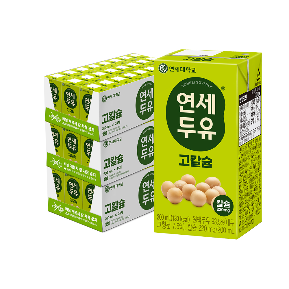 고칼슘 두유 200ml 72팩