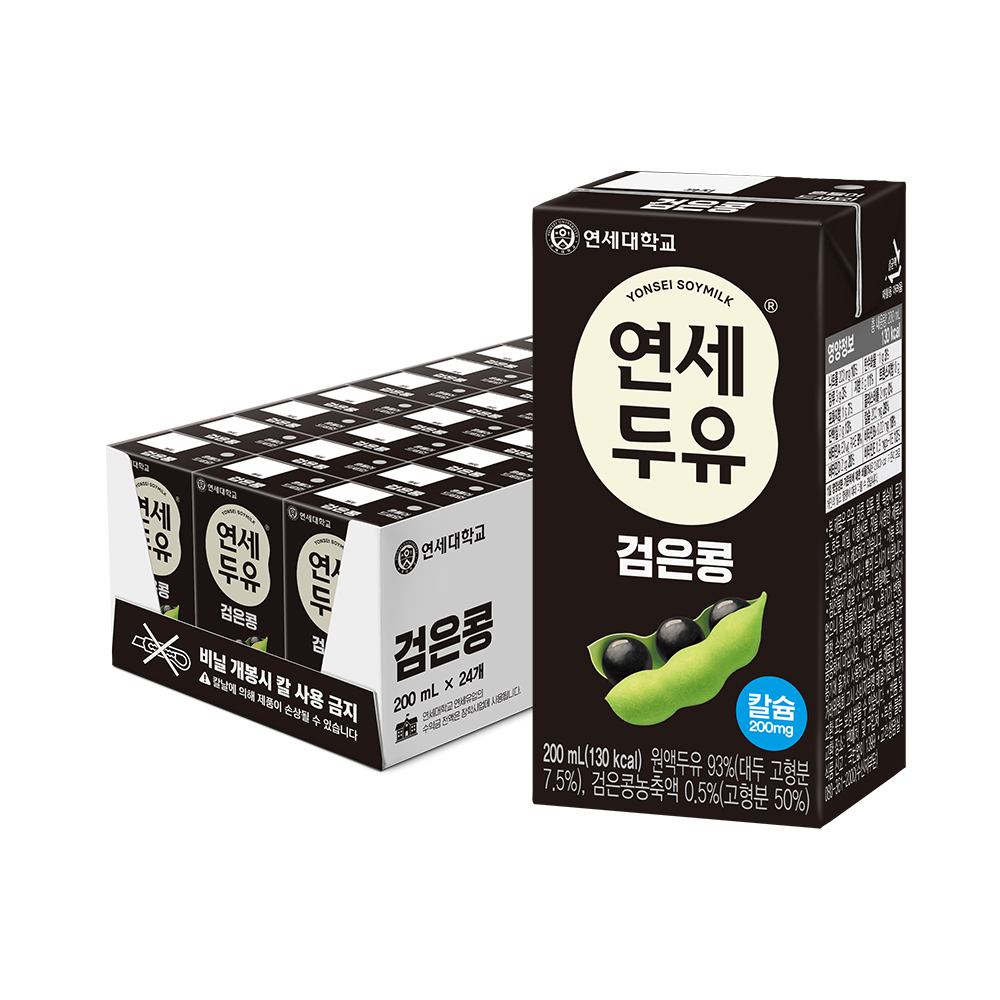 검은콩 두유 200ml (24팩)