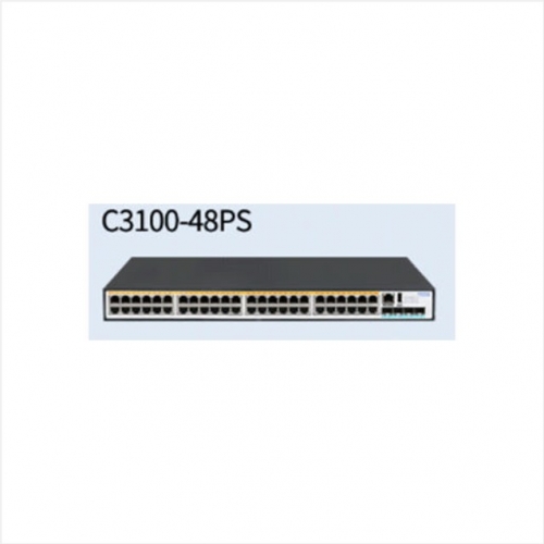 C3100-48PS [코어엣지 CoreEdge 보안적합성인증 기가 POE48포트 10G 광4SFP포트 스위치허브]