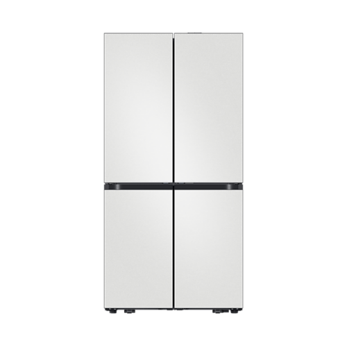 삼성 2025 비스포크 AI 하이브리드 4도어 875L 오토오픈도어 RM80F91L1A 코타화이트