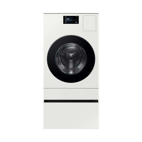 삼성 비스포크 AI 콤보 25/18kg (177.8mm LCD)+수납함 그레이지 WD90F25AHYN1