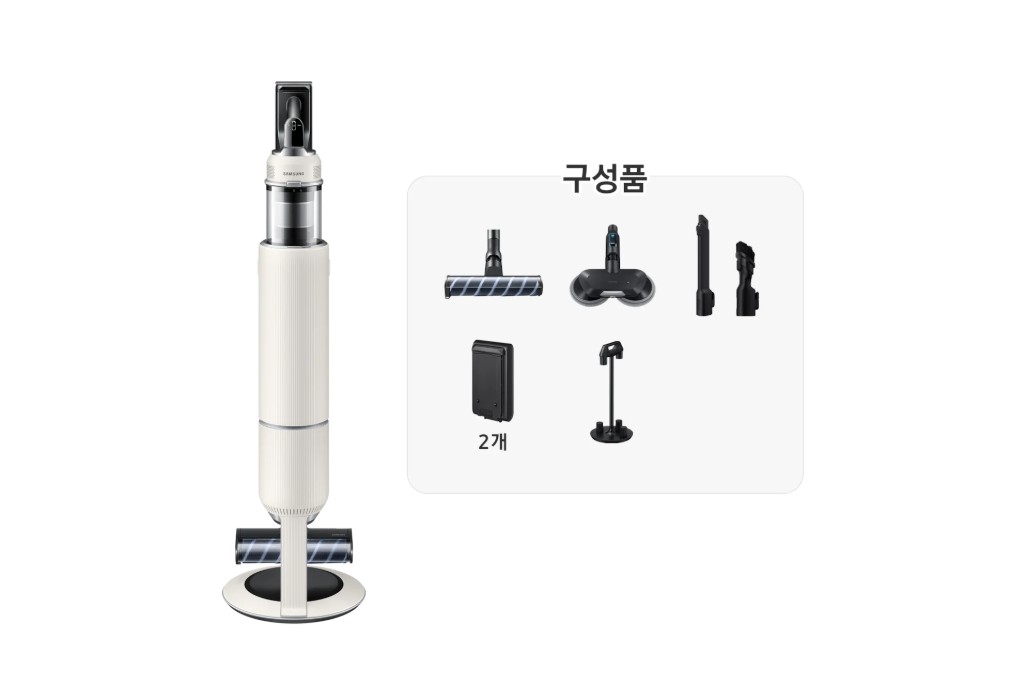[구독] 삼성 Bespoke AI 제트 Lite 물걸레 브러시 패키지 산토리니 베이지 VS28D952DCB