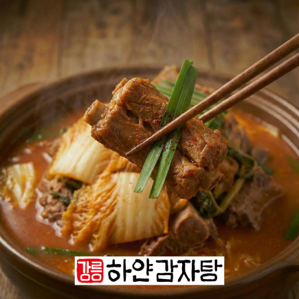 [강릉 빨강감자탕] 밥 말기 딱 좋은 부드럽고 칼칼한 국물 (1kg x 2팩)