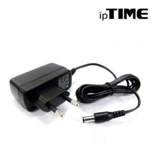 ipTIME 100~230V 9V 0.8A 아답터 내경2.1mm 외경5.45mm 전원 케이블 일체형 ipTIME전용