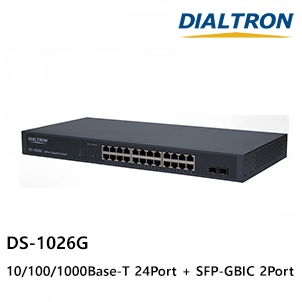 DS-1026G 24포트 기가 웹스마트 스위칭허브 + 2 SFP-GBIC