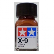 타미야 에나멜 X-09 브라운(유광)
