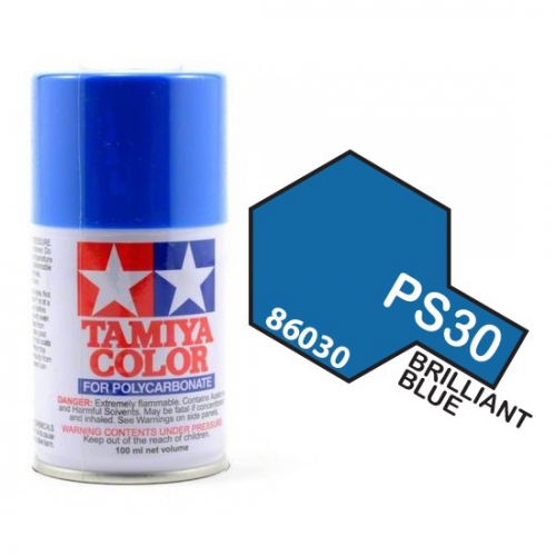 타미야 폴리카보네이트 스프레이 PS-30 브릴리언트블루