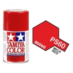 타미야 폴리카보네이트 스프레이 PS-60 브라이트마이카레드