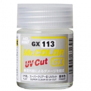미스터하비 락카도료 GX113 슈퍼클리어III UVcut무광 마감제