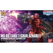 HG ORIGIN015 샤아전용 자쿠I 아즈나블기 [5057737/0216379]