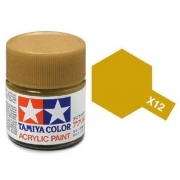 타미야 아크릴m X-12 골드리프(유광)