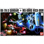 HGUC RX-78-3 G-3건담 vs 샤아전용 릭돔세트 [5060960/0153706]