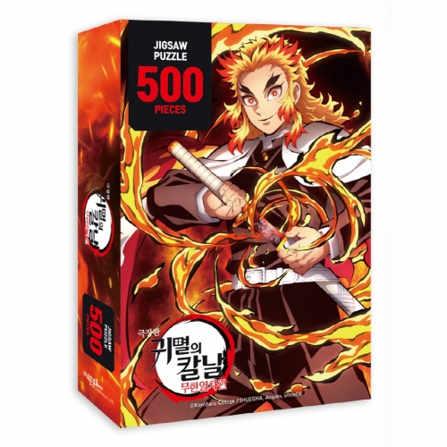 귀멸의칼날 직소 퍼즐 500피스 렌고쿠 불꽃