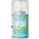 미스터하비 군제스프레이 B601 프리미엄 탑코트 유광 캔 마감제