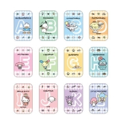 산리오 캐릭터즈 슬라이드 캔 알파벳 편 Ver.1 12개입 박스