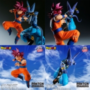드래곤볼 슈퍼 MATCH MAKERS 비루스 & 슈퍼사이어인 손오공 2종세트