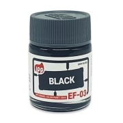 아이피피 IPP EF-03 에나멜 블랙(반광) 18ml