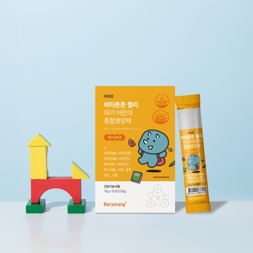 비타튼튼 젤리 어린이 멀티비타민&미네랄 1개 (15포)